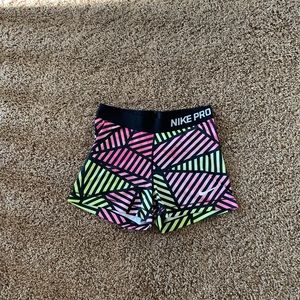 Nike Pro spandex shorts